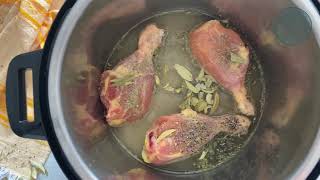 Instant Pot Frozen Chicken Legs [upl. by Suryt988]