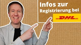 Bei DHL registrieren für Packstation Ablageort Bonuspunkte … [upl. by Farhi]