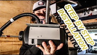 HOW TO INSTALL WEBASTO 2000 STC HEATER [upl. by Kilroy]