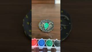 Making Jewelry Plate From Ceramic Dough PART2 art ceramics painting [upl. by Marv]