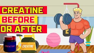 Creatine Before And After The Science  When To Take Creatine [upl. by Leirej]