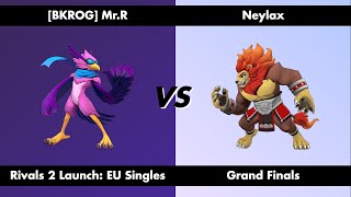 BKROG  MrR  Wrastor  vs Neylax  Zetterburn    EU Grand Finals [upl. by Odilo620]