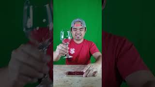 Phone📱 Wine🍷glass  The Patrick Star Hologram❓🤔❓FAKE‼️shorts experiment lifehacks [upl. by Anyat]