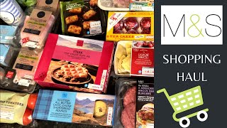 Marks amp Spencer Food  MampS Family Grocery Haul  Saturday 12th February [upl. by Church]