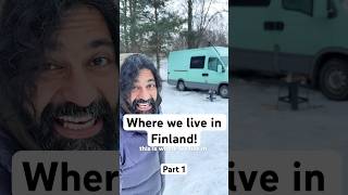 We live in Van with wood stove in Finland Reality of Van life 🤩  Part 1 [upl. by Enaile]