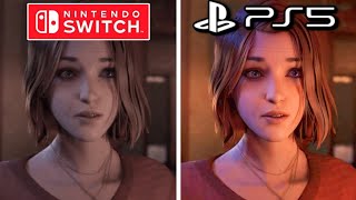 Life Is Strange Double Exposure PS5 vs Nintendo Switch Graphics Comparison [upl. by Ahsats]