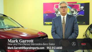 Mark Garrett  Sales at Sears Imports MercedesBenz  Minnetonka MN [upl. by Malvie380]