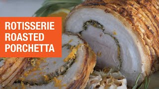 Recipe Rotisserie Porchetta on the Grill  The Home Depot Canada [upl. by Dde]