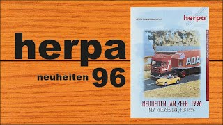 herpa Neuheiten JanFeb 1996 Katalog [upl. by Aener348]