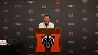 Mercer Football Week 10 Press Conference 103023 [upl. by Aneehsat]