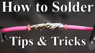 How to Solder Wires Together Best tips and tricks [upl. by Hake]