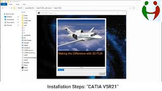 CATIA V5R21 Installation Video  Design of Electric vehicle Parts  theiScale [upl. by Nicholl]