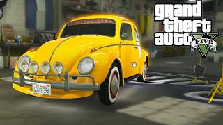 HURDALIKTAN ALDIĞIMIZ BEETLEYİ TAMİR EDİYORUZ GTA 5 GALERİCİ FRANKLİNİN HAYATI 6 [upl. by Atekal]