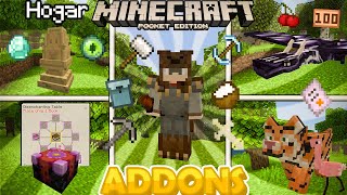 😮Los 11 addons más increíbles para Minecraft PEBedrock 121 [upl. by Guglielmo]