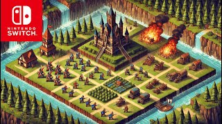 TOP 20 BEST STRATEGY Games on the Nintendo Switch [upl. by Terle160]