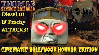 Thomas and the Magic Railroad  Diesel 10 and Pinchy Attacks Cinematic Hollywood Horror Edition [upl. by Welcome600]