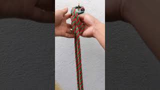 Tying Clove Hitch with Carabiner knots shorts [upl. by Atiekahs]