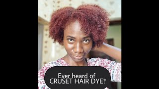 Ever heard of CRUSET HAIR DYE I used 2 packs to achieve this vibrant hair colour [upl. by Anuahs]