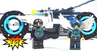 LEGO Chima Eglors Twin Bike Review Legends of Chima  LEGO 70007 [upl. by Dnalrah787]