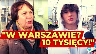 Ile trzeba minimum ZARABIAĆ żeby przeżyć w Warszawie Polacy pokazują realia 😱 [upl. by Evvie624]