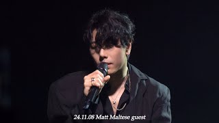 241108 박효신 Park Hyo Shin less and less Matt Maltese 내한 게스트 [upl. by Inavihs]