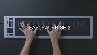 Seaboard RISE 2 Introducing Semitone Legato [upl. by Aizitel495]