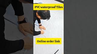 PVC Tiles घर को बनाओ नये जैसा tileinstallation shortvideo home [upl. by Tigdirb]