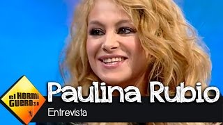 Paulina Rubio en El Hormiguero 30 quotPara que un chico me guste tiene que hacerme reírquot [upl. by Harvey690]