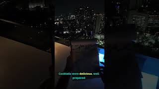 Vanilla Sky Rooftop Bar  360 panoramic view on 35th floor in Bangkok  Thailand [upl. by Alleunam]