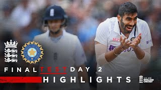 Brilliant Bumrah Puts India On Top  Highlights  England v India  Day 2  LV Insurance Test 2022 [upl. by Ancalin]