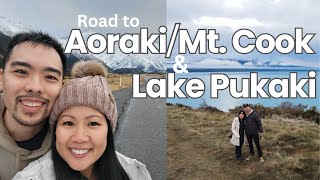 Travel Vlog  AorakiMt Cook  Lake Pukaki NZ [upl. by Garnes328]