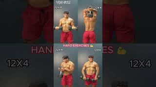 Arm exercises for beginners with dumbbells🦾 gym exercise dumbbell shorts [upl. by Nuahsel]