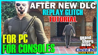 After New DLC Tutorial Replay Glitch For Consoles and For PC Cayo Perico Heist GTA Online Update [upl. by Senilec735]