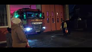 Lancashire fire and rescue service L31P1 bispham daf lf pump [upl. by Roxanna928]