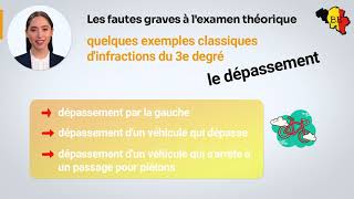 Les fautes graves à lexamen thorique du Permis B en Belgique [upl. by Andel]