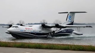 Seaplane takeoff  maldives steam train videos [upl. by Aninnaig]