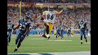 Hines Wards game winning TD in Super Bowl XL [upl. by Ojela]