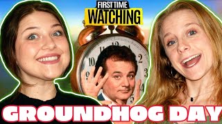 Watching GROUNDHOG DAY in PENNSYLVANIA   MOVIE REACTION  First Time Watching  1993 [upl. by Kcaj471]