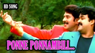 Ponne ponnambili   Harikrishnans Malayalam Movie Song  mammootty  Mohanlal [upl. by Ayit924]