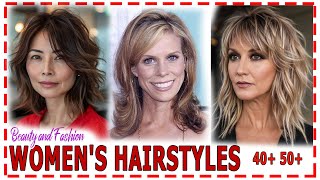 35 HAIRCUTS 2024💕 for women over 40 that will make you look younger Haircuts for thin sparse hair [upl. by Yhtomot]