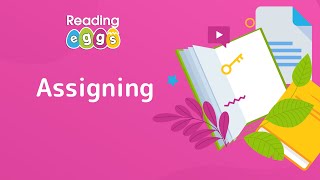 How to Assign a lesson or book to a student  Reading Eggs  Assigning for Teachers [upl. by Aileve27]