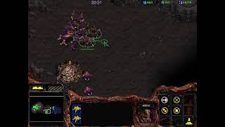 Starcraft Brood War Zerg mission 9 The Reckoning [upl. by Lenee]