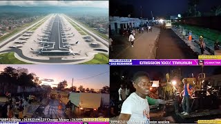 100TRAVAUX FINITION 1ERE ETAPE ROUTE KULUMBA VERS AEROPORT [upl. by Rad]