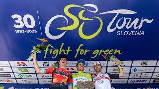 Tour of Slovenia – Mohorič gets stage victory Zana wins fight for green STAGE 5 HIGHLIGHTS [upl. by Asserat]