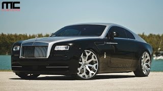 MC Customs  RollsRoyce Wraith · Forgiato Wheels [upl. by Stillmann]