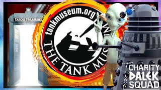 DALEKS INVADE THE BOVINGTON TANK MUSEUM  Model Show  Charity Dalek Squad Invasion  Sept 2023 [upl. by Ydnolem]