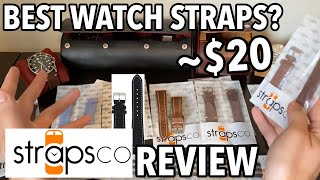 Strapsco Watch Strap  Review [upl. by Ellehsat]