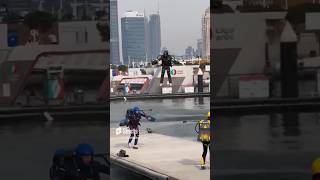 Future is here  Jet man Jet Pack race in dubai shorts [upl. by Westfahl545]