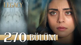 Emanet 270 Bölüm  Legacy Episode 270 [upl. by Agbogla2]