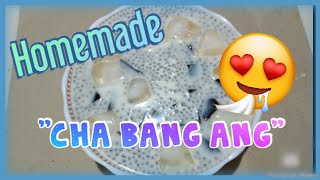 Resepi Cha Bang Ang Homemade  Susu Cincau Karamel  Can Rak Ter [upl. by Sicard]